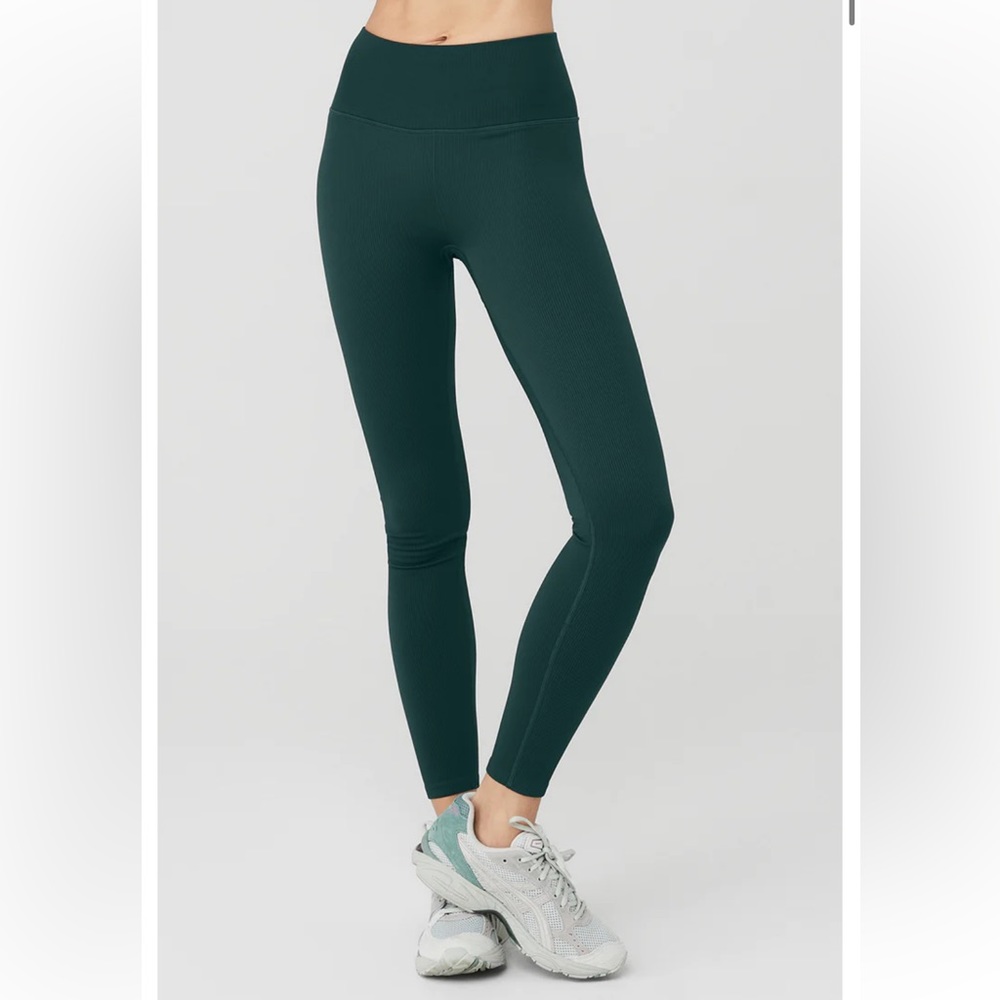 Alo Seamless High-Waist Ribbed Legging